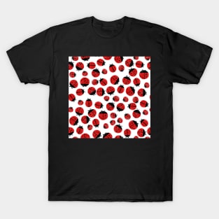 Ladybugs Spot Pattern T-Shirt